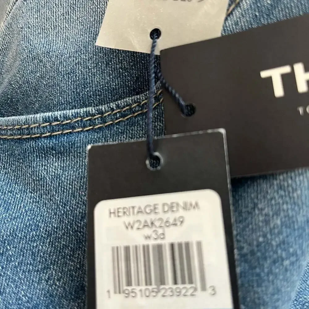 NWT Tommy Hilfiger Blue Skinny Jeans Size 20W Classic Fit Ankle Length Denim